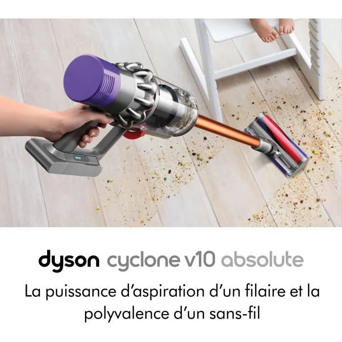 Dyson V10 Absolute Aspirateur Balai sans fil - 525 Watts