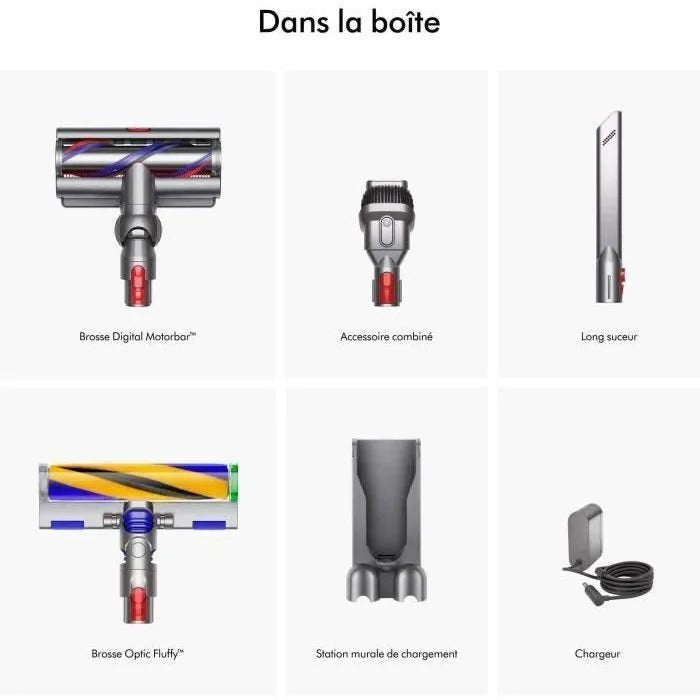 DYSON V15 Detect Absolute – Aspirateur balai sans fil