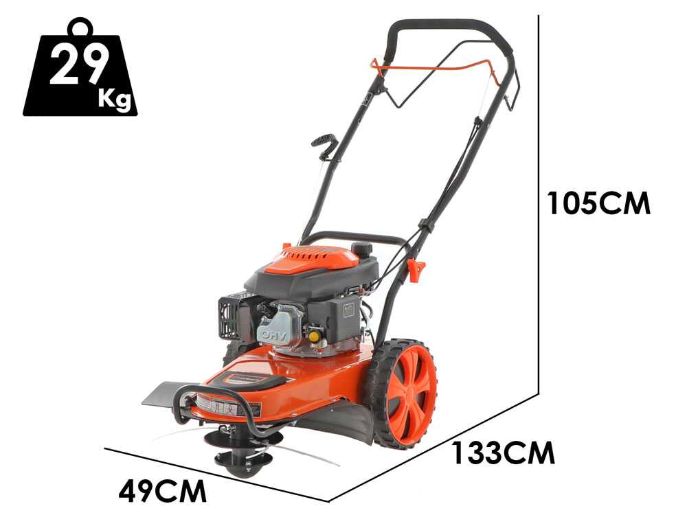 Débroussailleuse à roues BLACKSTONE WGT 60-173 SP